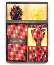 Daniel Ellissa Men's Neck Tie/Bow Tie Set - Multiple Colors