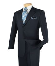 CCO Men's 2 Piece Poplin Outlet Suit - 2 Button Jacket