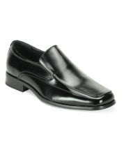 Giorgio Venturi Men's Leather Dress Shoe - Oxford Slip On
