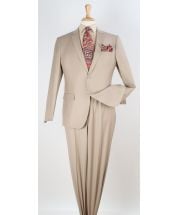 SMB Couture Men's Outlet 2 Piece Executive Suit - Solid Colors