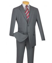 SMB Couture Men's Outlet 2 Piece Executive Suit - Solid Colors