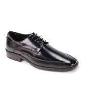 Black Mens Shoes Leather Dress Shoe 