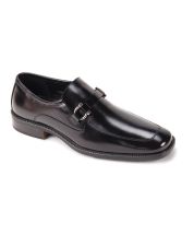 Black Leather Dress Shoe Mens Shoes Slip On Shoes