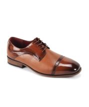 Tan Derby Shoe Lace Up Dress Shoe Mens Shoes