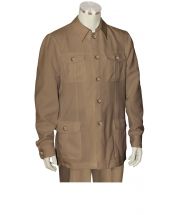 Canto Men's 2 Piece Long Sleeve Outlet Walking Suit - Urban