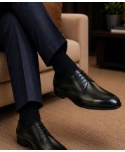 Black Mens Dress Shoes Premium Leather Shoe