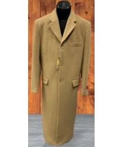 XXIOTTI Brady Men's Cashmere Blend Full Length Top Coat