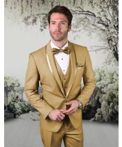 Champagne Beige Tux Tuxedo for Men