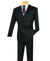 Vinci Men's Outlet 2 Piece Executive Suit - Double Breasted