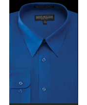 Daniel Ellissa Men's Outlet Basic Solid Dress Shirt - Classic