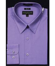 Daniel Ellissa Men's Basic Solid Dress Shirt - Slim Fit