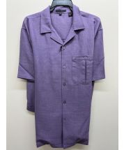 Dreams by Zacchi Men's Outlet Wide Leg 2 Piece Walking Suit - Light Texture