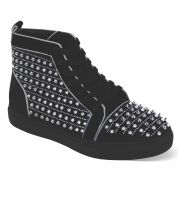 After Midnight Men's Fashion Boot - Spikes and Studs