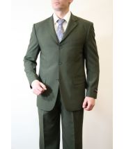 CCO Men's 2 Piece Outlet Suit - Non Vented 3 Button Jacket