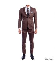 Sean Alexander Men's 2 Piece Skinny Fit Suit - Executive Style