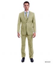 Sean Alexander Men's 2 Piece Executive Suit - Notch Lapel