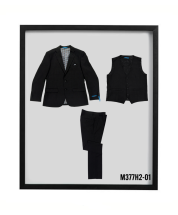 Sean Alexander Men's 3 Piece Hybrid Fit Suit - Solid Colors