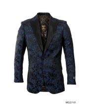 CCO Men's Outlet Luxurious Sport Coat - Spider Web Pattern