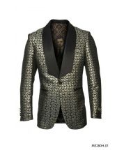 Empire Men's Luxurious Sport Coat - Mini Jacquard