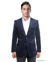 Tazio Men's Classic Fashion Sport Coat - Speckled Pattern