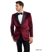 CCO Men's Outlet Slim Fit Fashion Sport Coat - Fashion Velvet