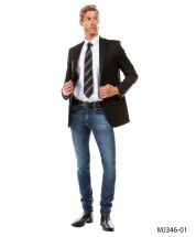 CCO Men's Outlet Classic Fashion Sport Coat - Solid Color