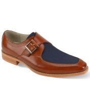 Giovanni Men's Leather Dress Shoe - Elegant Buckle