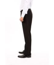 CCO Men's Outlet Slim Fit Tuxedo Pants - Side Satin Accent