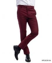 Sean Alexander Men's Flat Front Pants - Skinny Fit