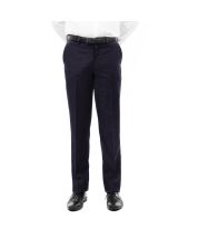 Zegarie Men's Outlet Flat Front Pants - Wool Slim Fit