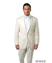 Tazio Men's Classic Fashion Dinner Jacket - Solid Tone