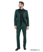 Sean Alexander Men's 2pc Hybrid Fit Tuxedo - Satin Lapel