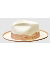 Bruno Capelo Men's Australian Wool Fedora Hat - Soft Wool