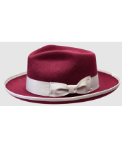 Bruno Capelo Men's Australian Wool Fedora Hat - Soft Wool