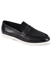CCO Men's Leather Casual Shoe - Chevron Pattern