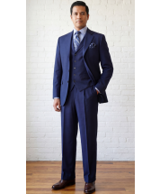 Navy Suit and Men's Suits 3 Piece Suit
