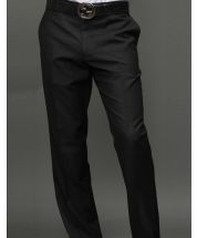 Statement Men's Dress Pants - Flat Front Slacks