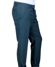 Hunter Green Slacks Flat Front Men's Dress Pants