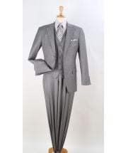 Royal Diamond Men's 3 Piece Executive Suit - Classic Business