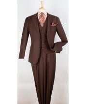 Royal Diamond Men's 3 Piece Executive Suit - Classic Business