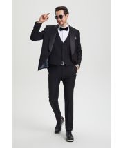 CCO Men's 3 Piece Tuxedo - Shawl Lapel - Clearance Outlet
