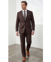 Brown Suit Tailored Suit Men Suits