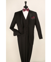 Apollo King Men's Outlet 3pc Fashion Tuxedo - Solid Color