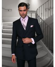 Statement Men's 2 Piece 100% Wool Fashion Suit - Bold Color