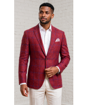 Berry Blazer Wool Sport Coats Mens Jackets