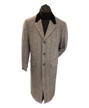 XXIOTTI Men's Outlet Full Length Top Coat - Cashmere Blend