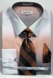 Daniel Ellissa Men's Convertible Cuff Shirt Set - Fashion Multicolor