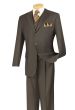 CCO Men's Outlet 3 Piece Solid Executive Suit - Many Colors Available