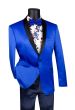 Vinci Men's Slim Fit Sport Coat - Narrow Shawl Lapel