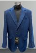 Navy Blue Chenille Blazer Sports Jacket for Men
